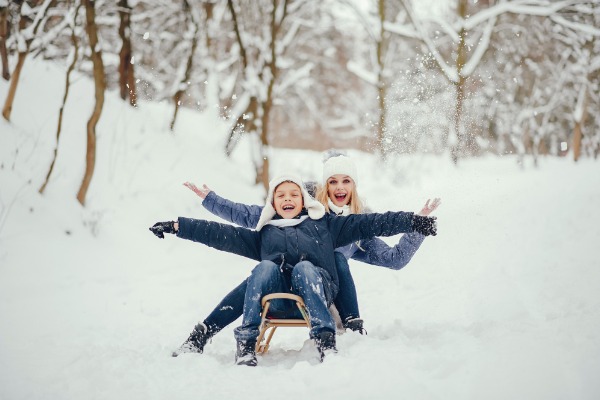 come vestire i bambini per andare sulla neve