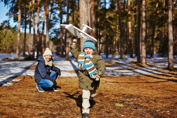 vestire i bambini in inverno