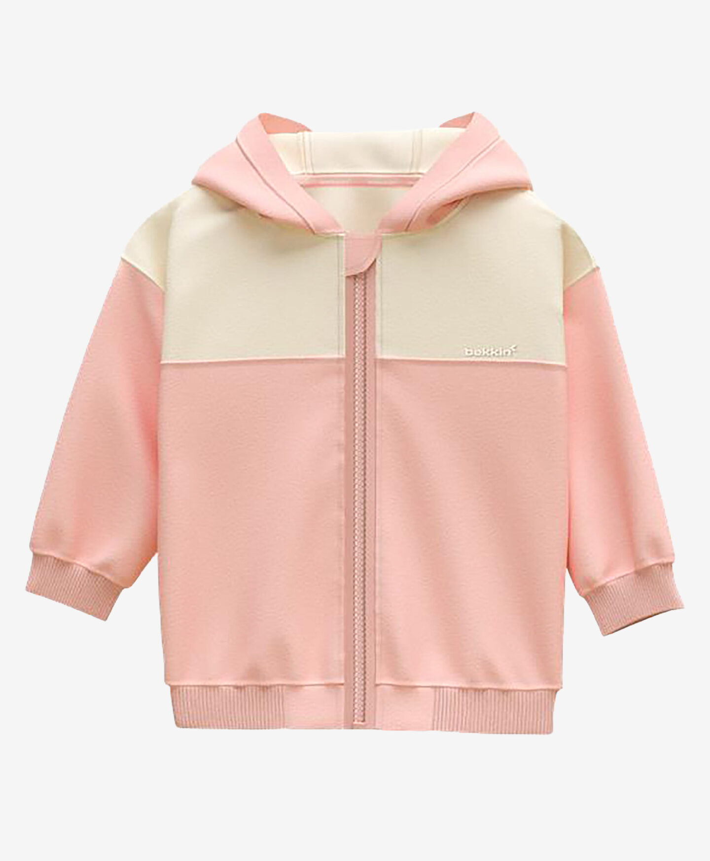 ぺぺ Bershka - Felpa con cappuccio e zip tecnica grigia con