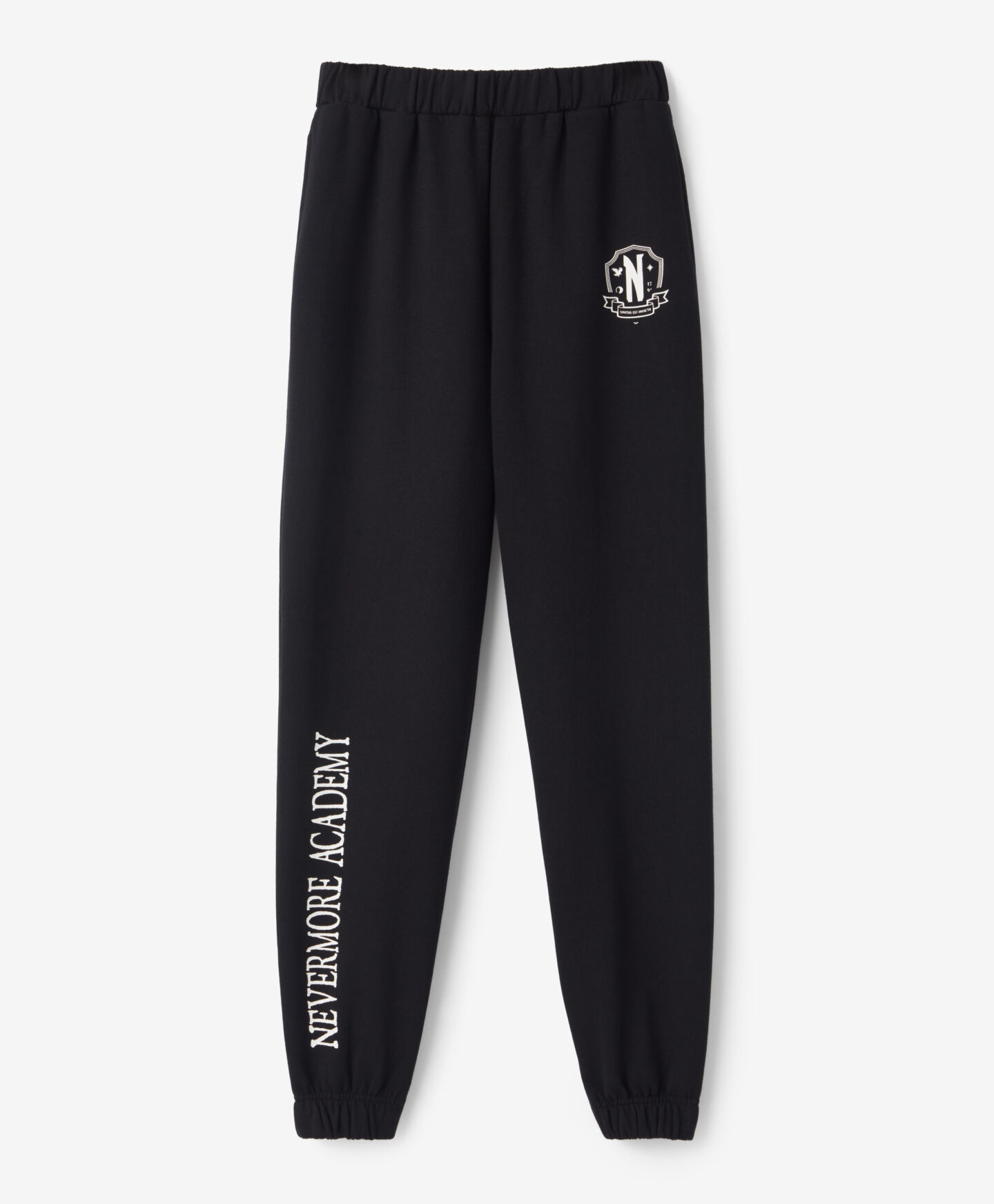 Tuta nera con scritta da ragazza