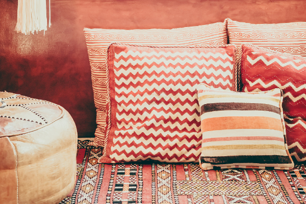 tessuti per arredare casa stile boho
