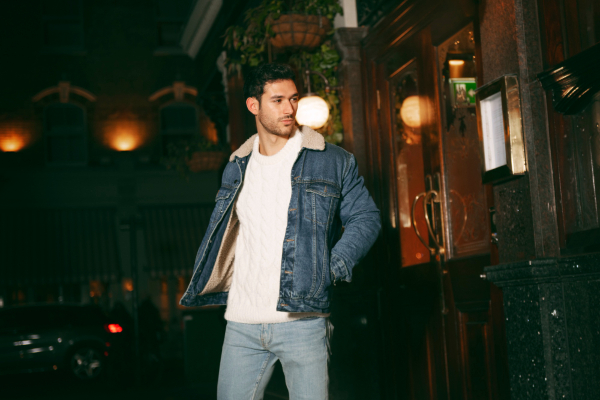 come vestirsi in autunno uomo sera