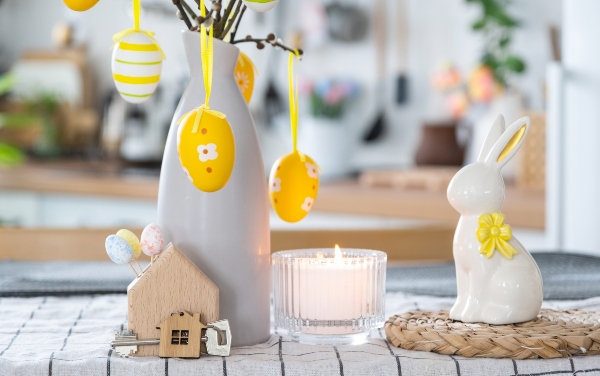 decorare casa a pasqua 