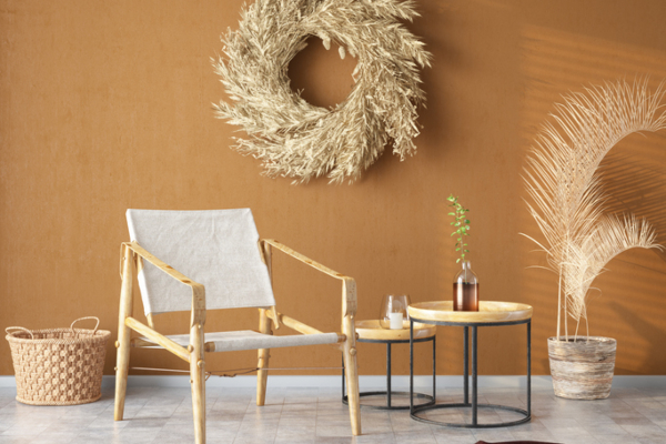 materiali per arredare casa stile boho
